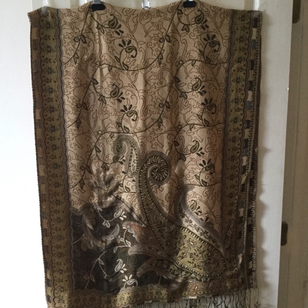 Long Pashmina scarf. New condition. - Picture 5 of 5